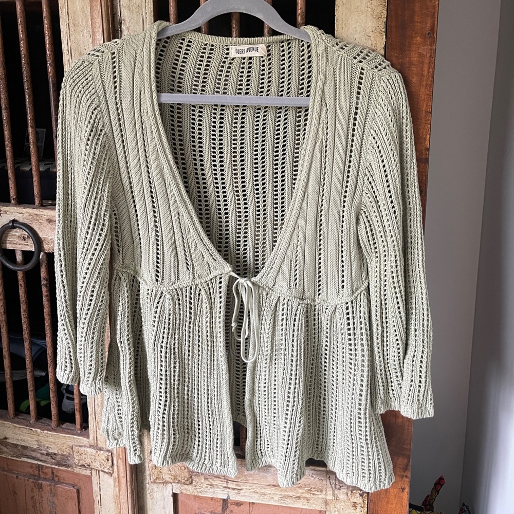 Djerf Avenue Sorella Top in Green